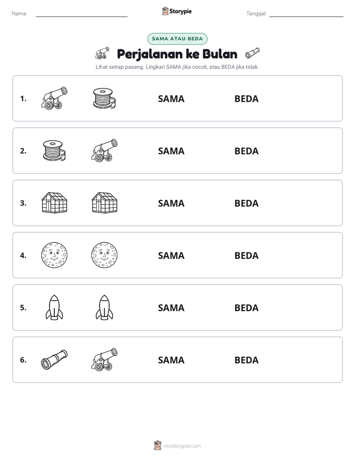 Sama atau Berbeda