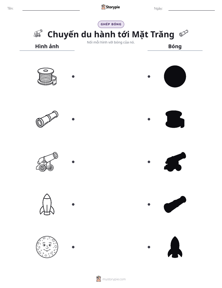 Ghép Hình Bóng