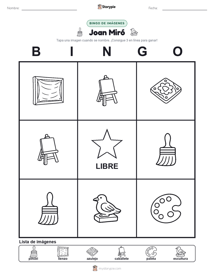 Bingo de Imágenes