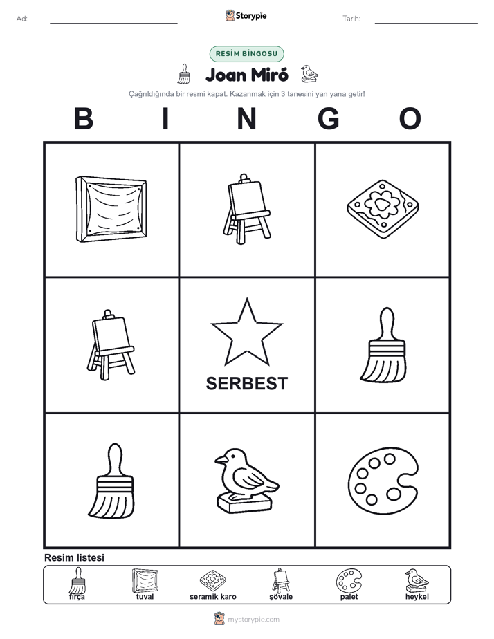 Resim Bingo