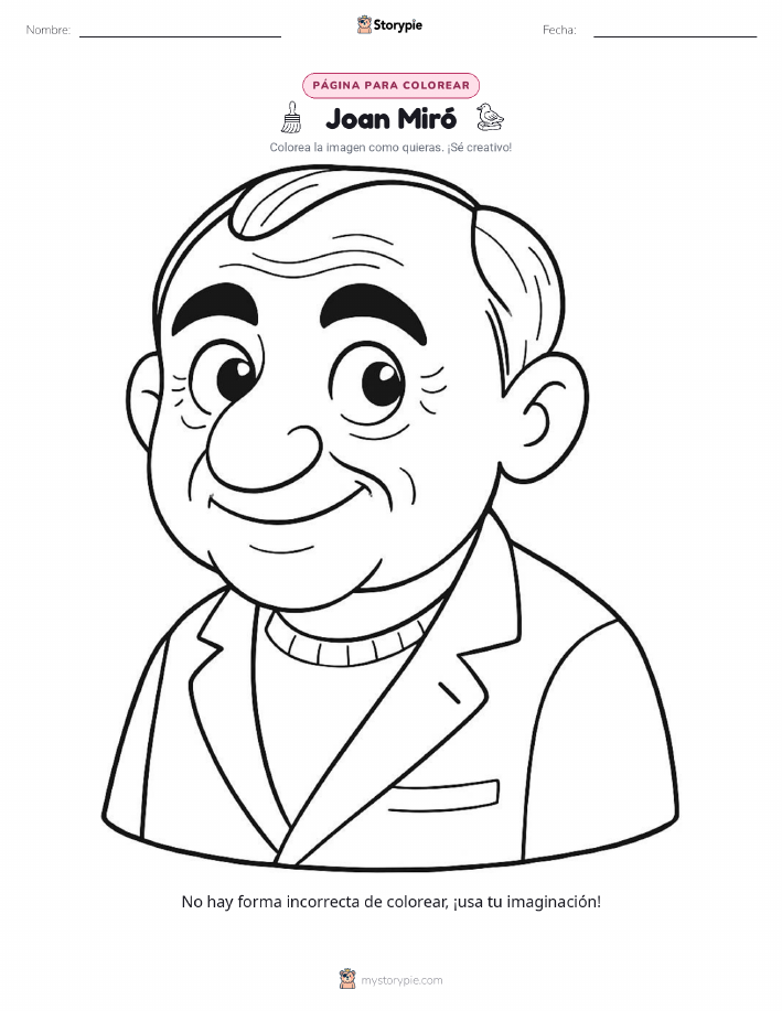 Página para Colorear