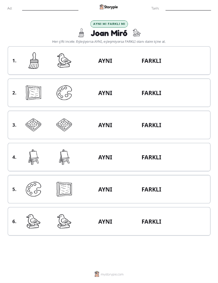 Aynı mı Farklı mı