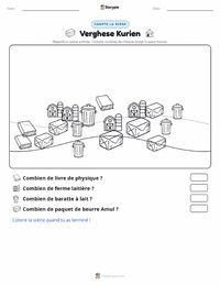 Aperçu de la feuille de travail imprimable Verghese Kurien