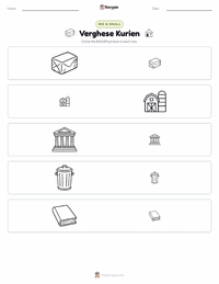 Verghese Kurien printable worksheet preview