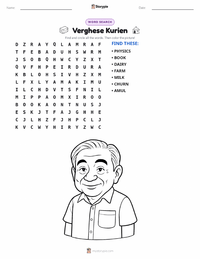 Verghese Kurien printable worksheet preview