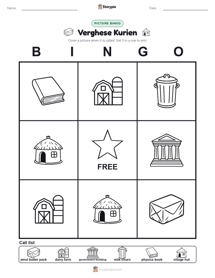 Picture Bingo