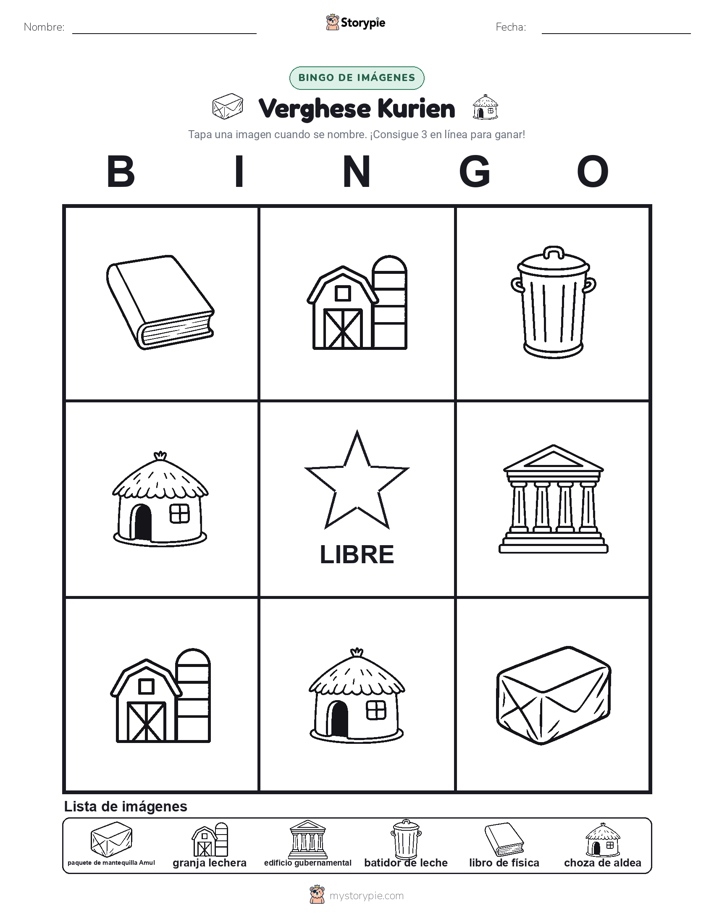 Bingo de Imágenes