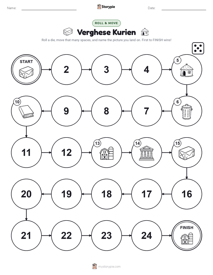 Roll & Move Game