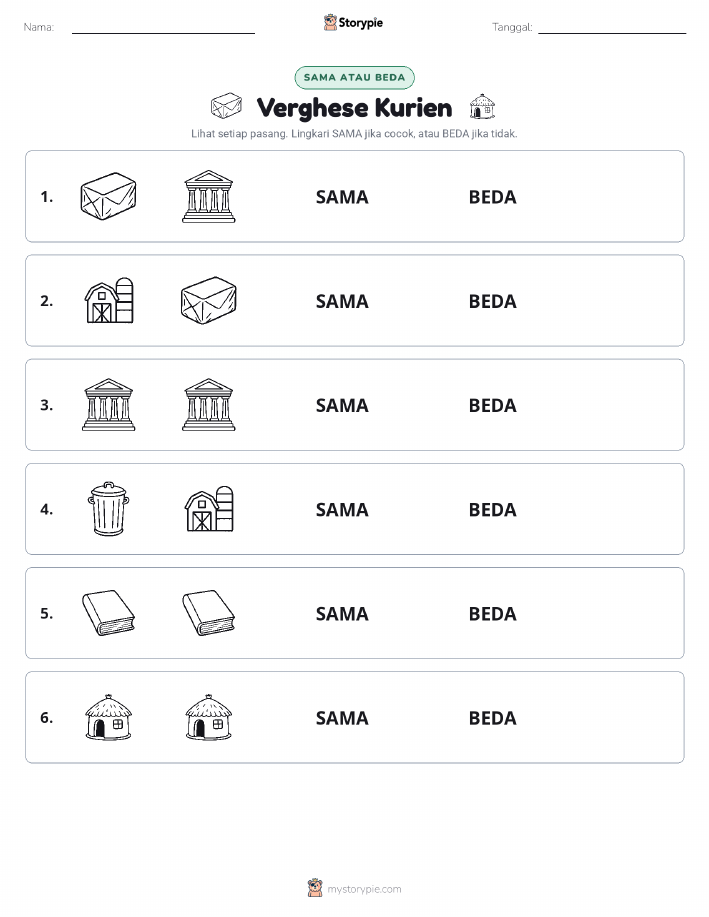 Sama atau Berbeda