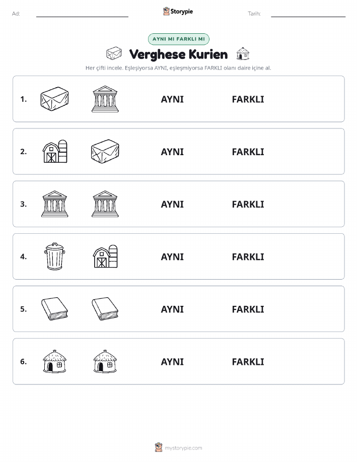 Aynı mı Farklı mı