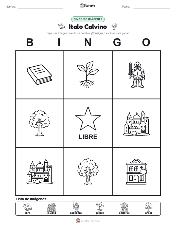 Bingo de Imágenes