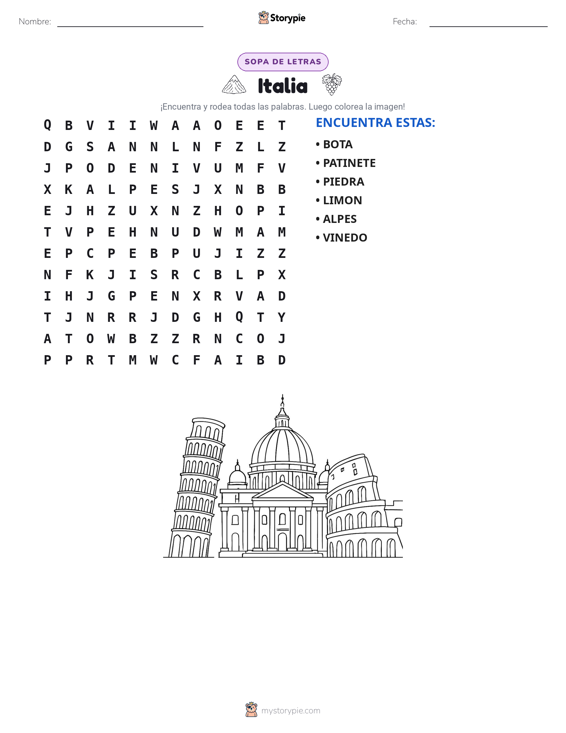 Sopa de Letras