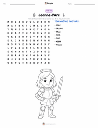 Xem trước tài liệu in sẵn Jeanne d'Arc