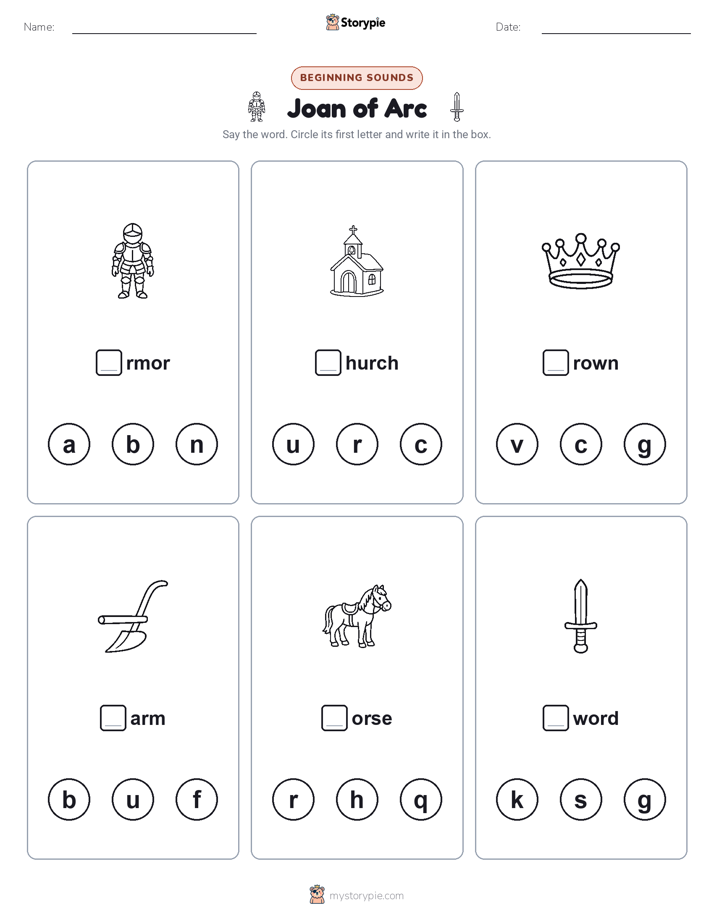 Beginning Sounds