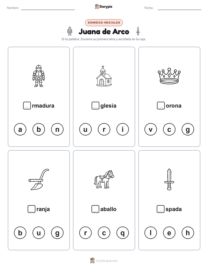 Sonidos Iniciales