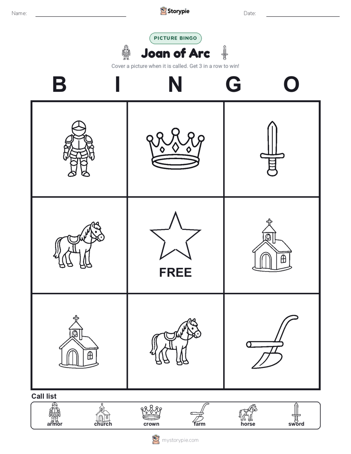 Picture Bingo