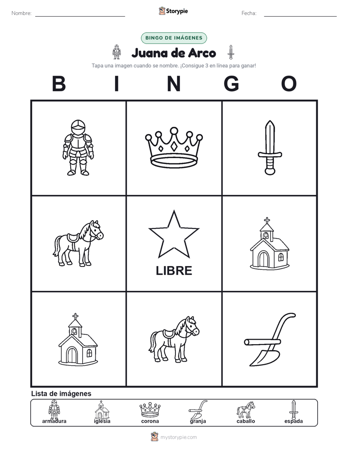 Bingo de Imágenes