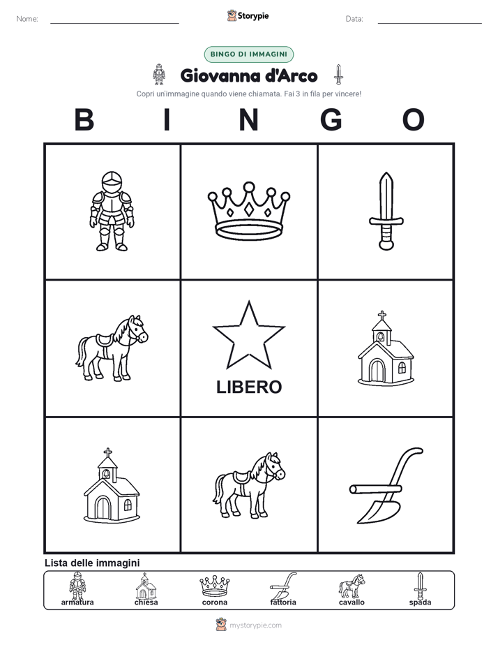 Bingo delle Immagini