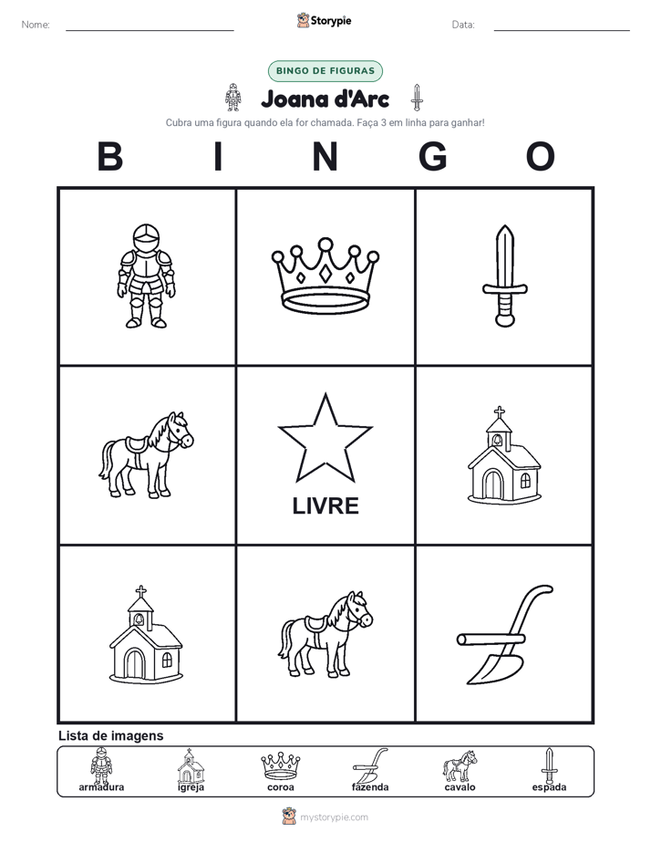 Bingo de Imagens