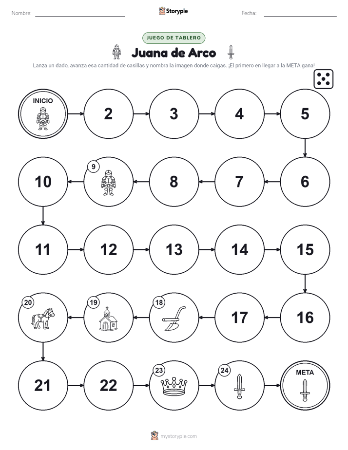 Juego de Rueda y Avanza