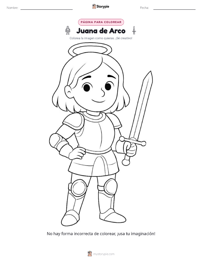 Página para Colorear