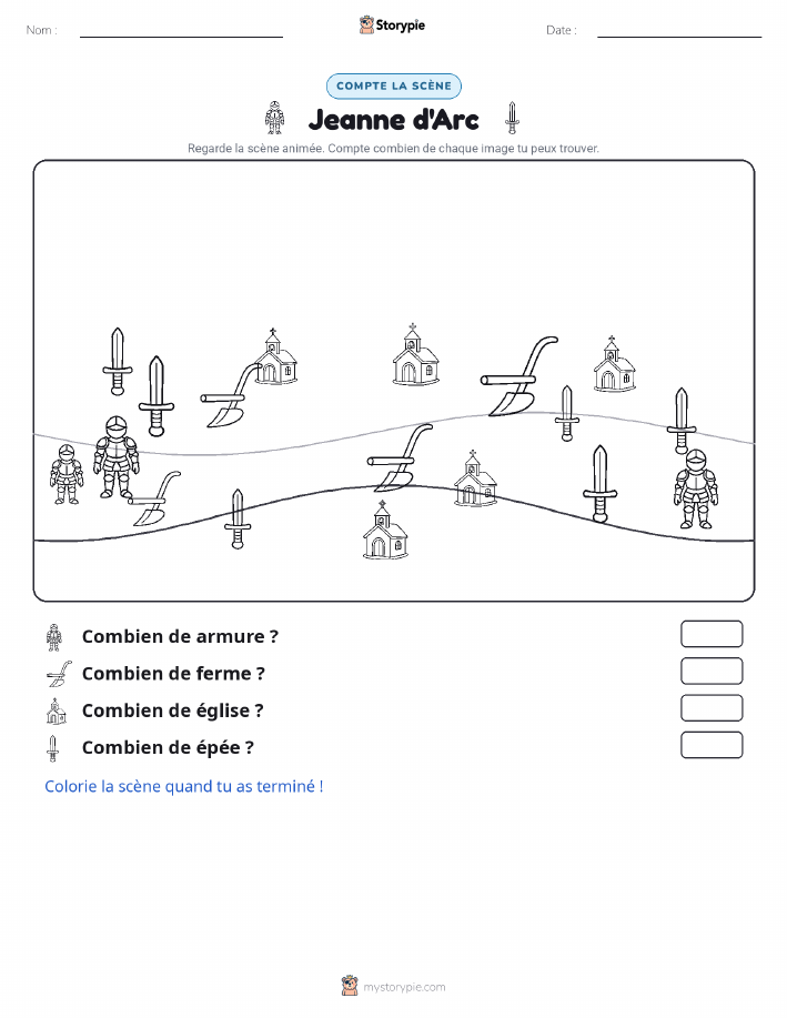 Scène de Comptage