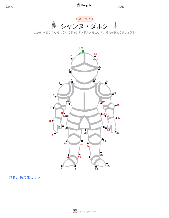 点つなぎ