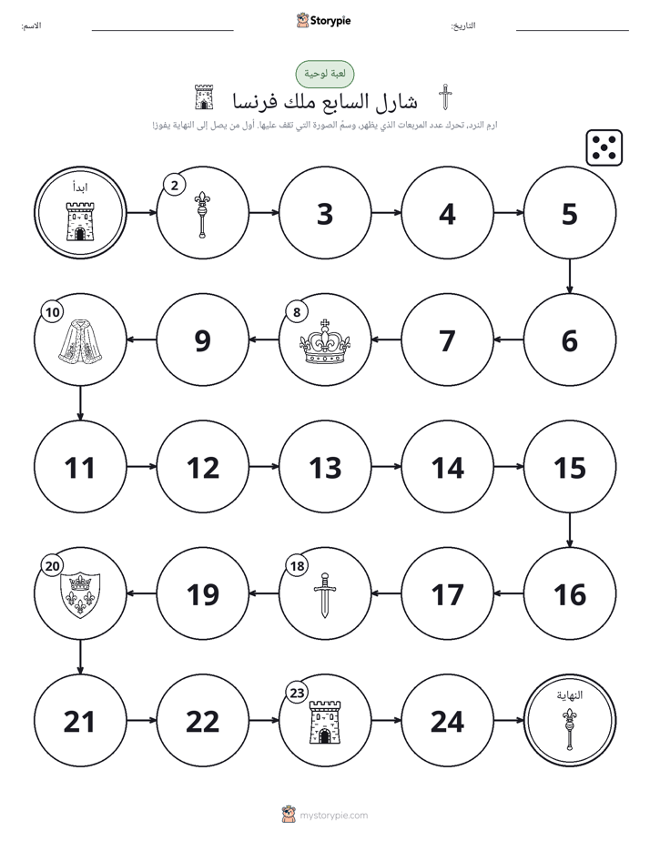 لعبة لف و تحرك