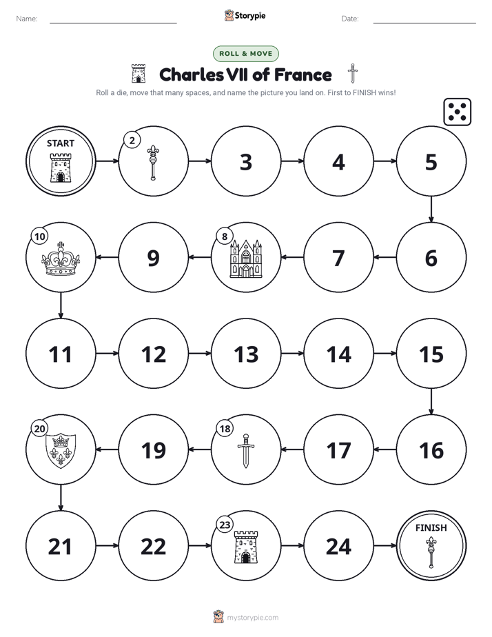 Roll & Move Game