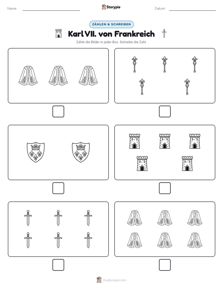 Zählen & Schreiben
