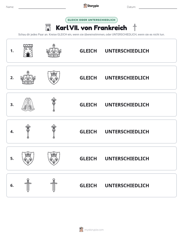 Gleich oder Anders