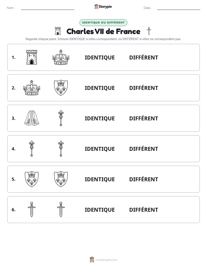 Identique ou Différent