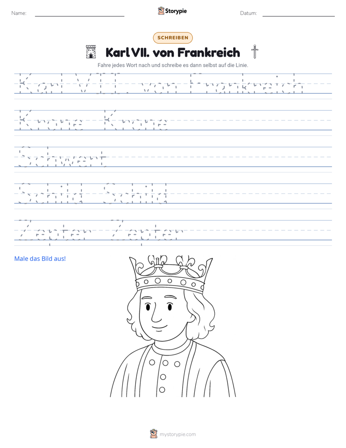 Schreibübung