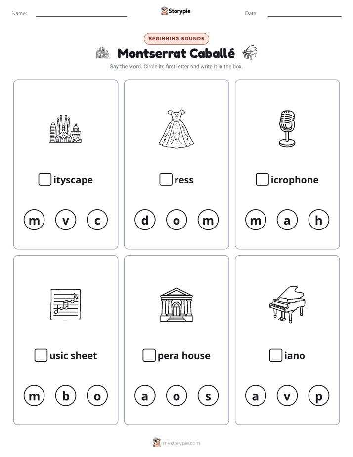 Beginning Sounds