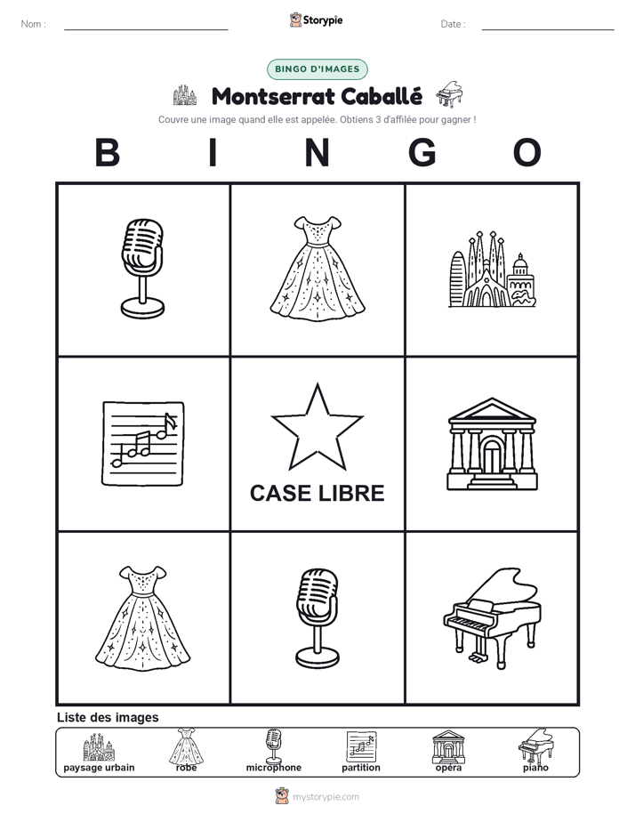Bingo d'Images