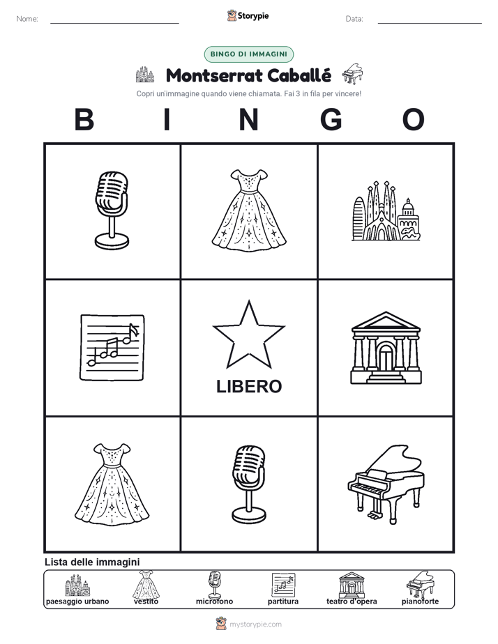 Bingo delle Immagini