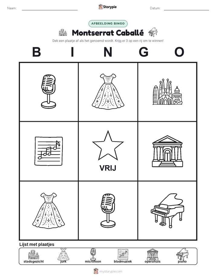Afbeelding Bingo