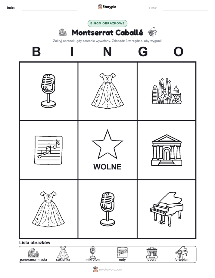 Bingo obrazkowe