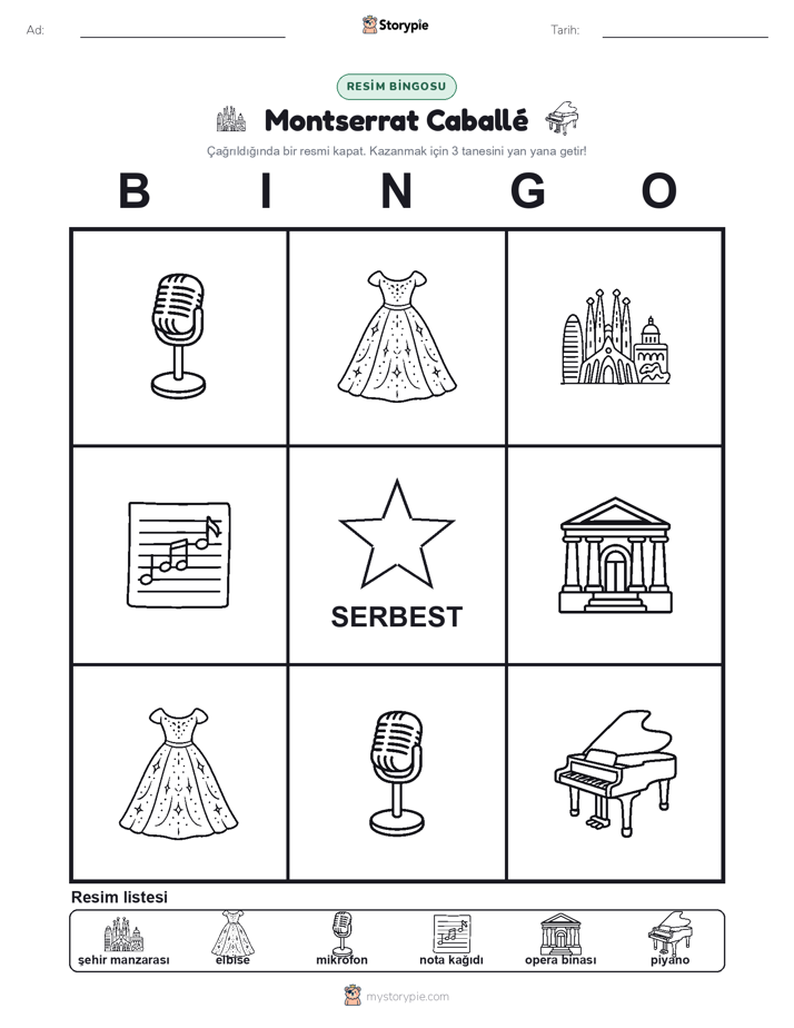 Resim Bingo
