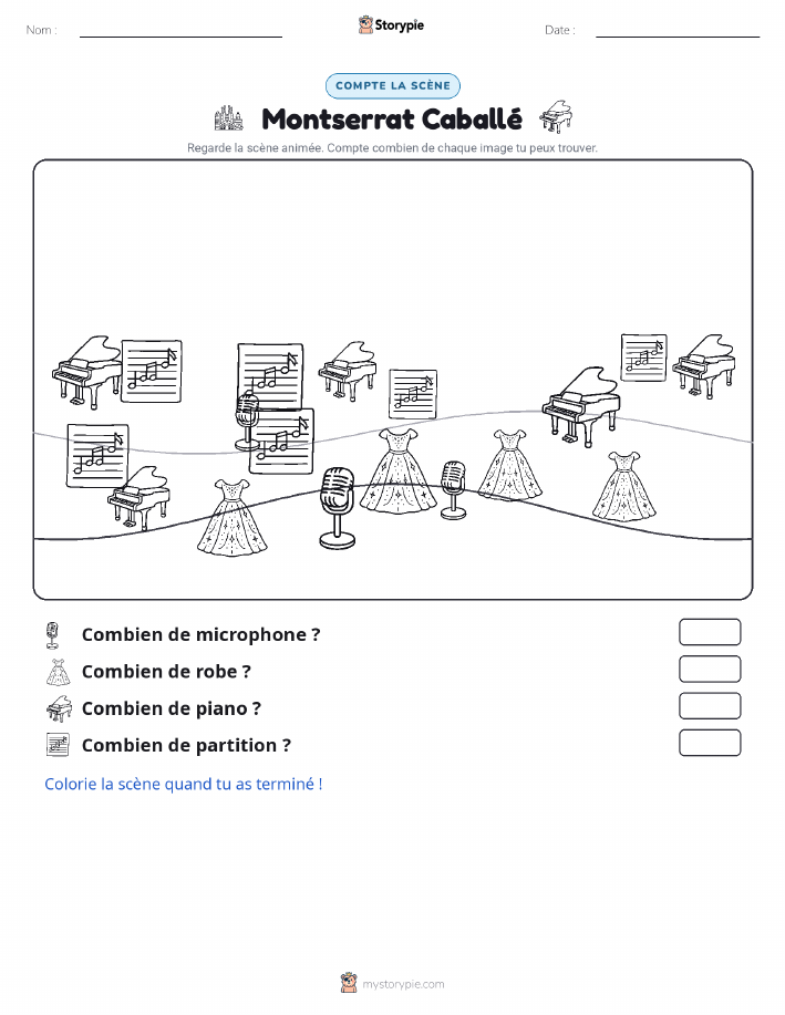 Scène de Comptage