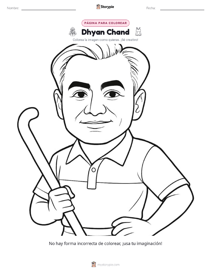 Página para Colorear