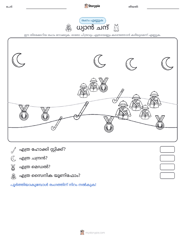 എണ്ണുന്ന ദൃശ്യങ്ങൾ