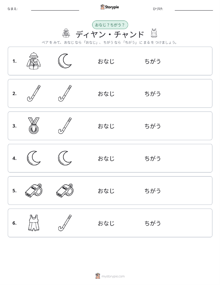 同じか違うか