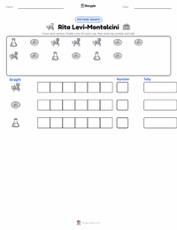 Rita Levi-Montalcini printable worksheet preview