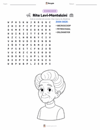 Rita Levi-Montalcini afdrukbare werkblad voorbeeld