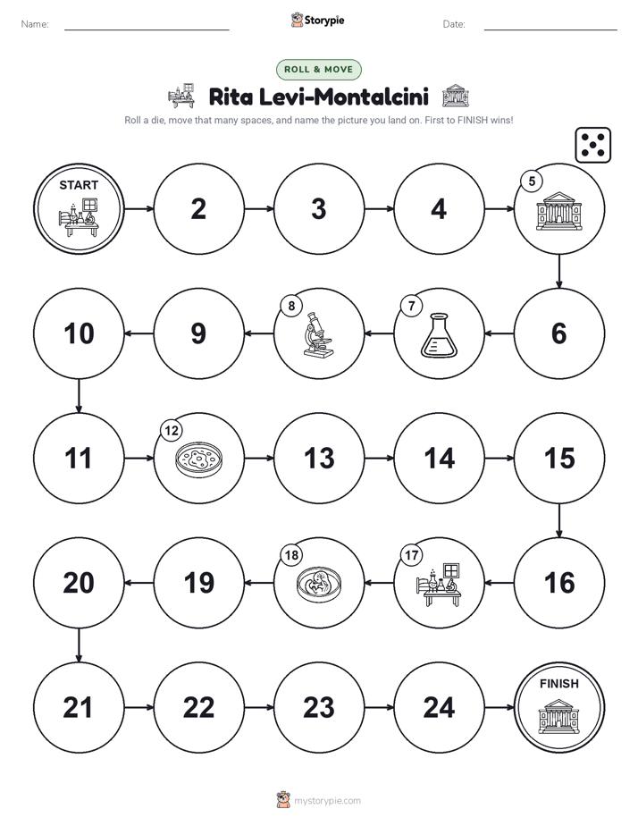 Roll & Move Game
