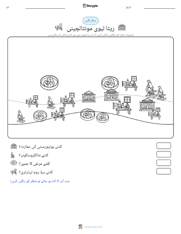 گنتی کا منظر