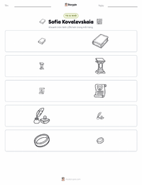 Xem trước tài liệu in sẵn Sofía Kovalevskaya
