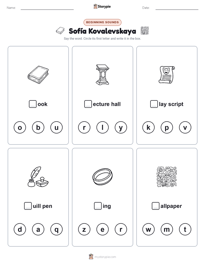 Beginning Sounds