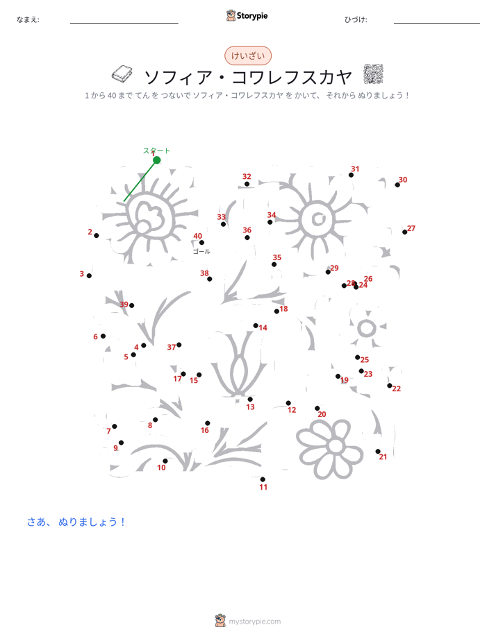 点つなぎ